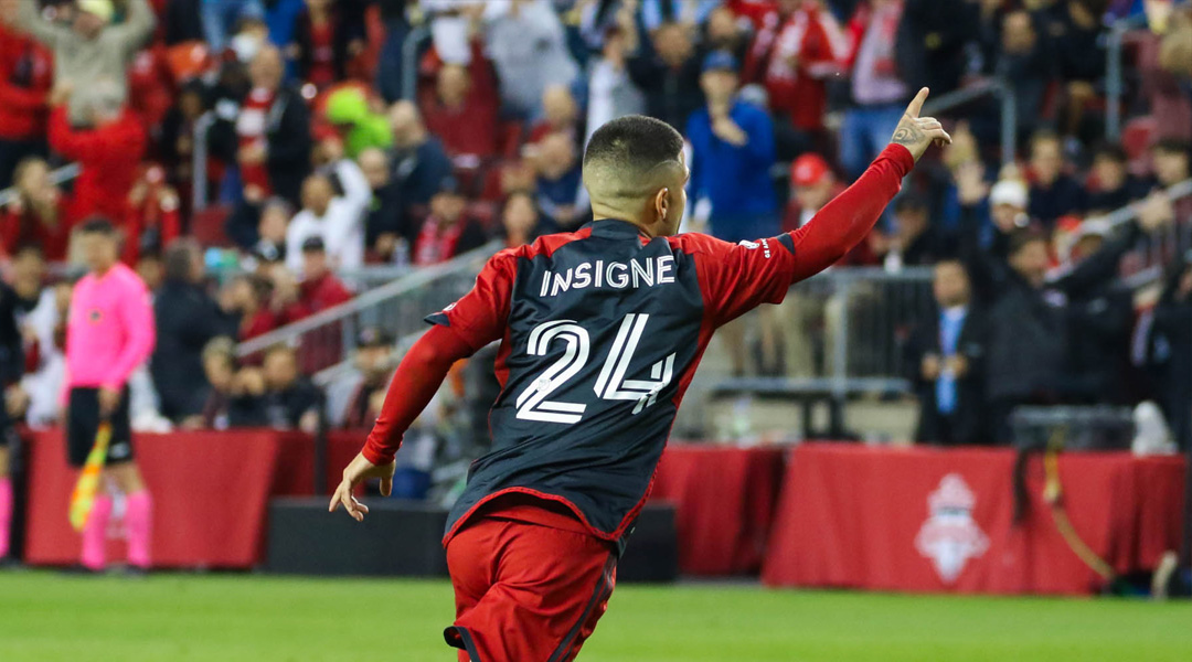 MLS: Un golazo de Insigne le da la victoria al Toronto FC en su debut como local