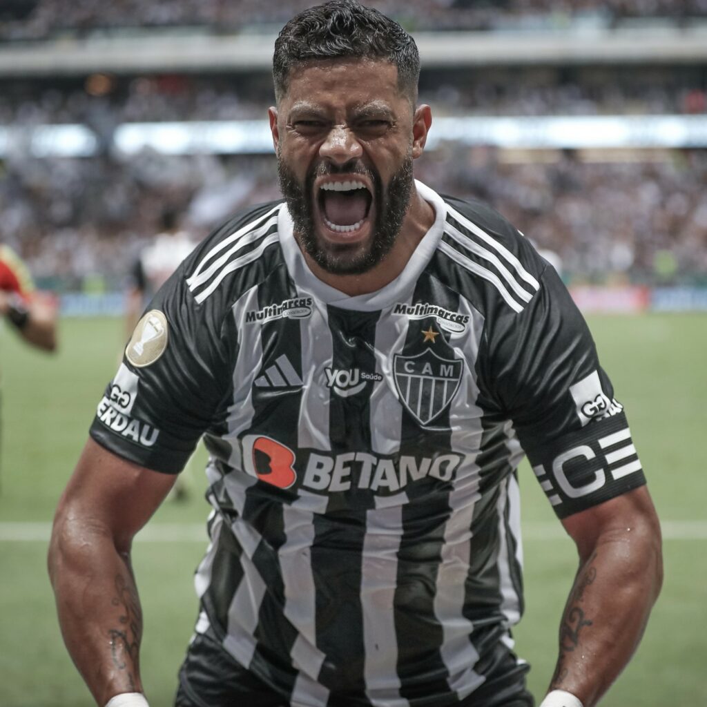 Hulk, el gran artillero del Atlético Mineiro.