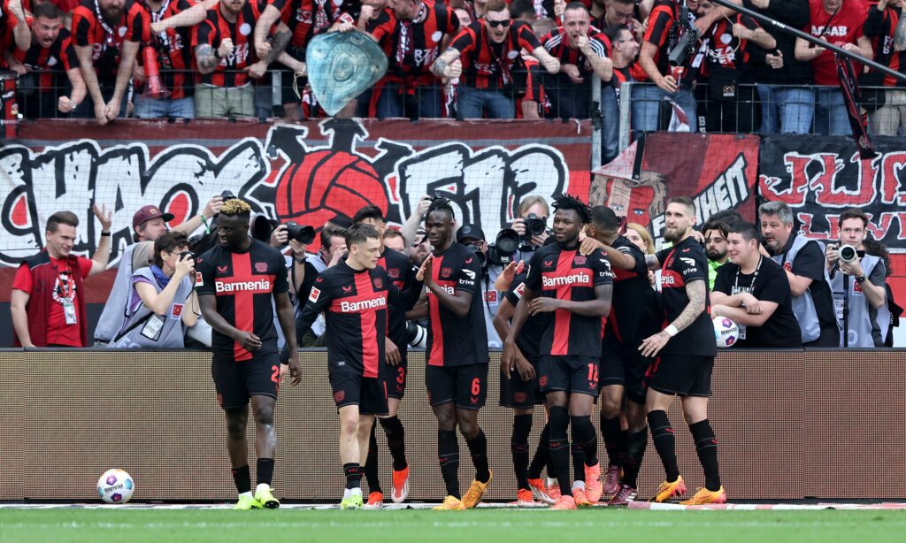 Bayer Leverkusen, campeón de la Bundesliga.