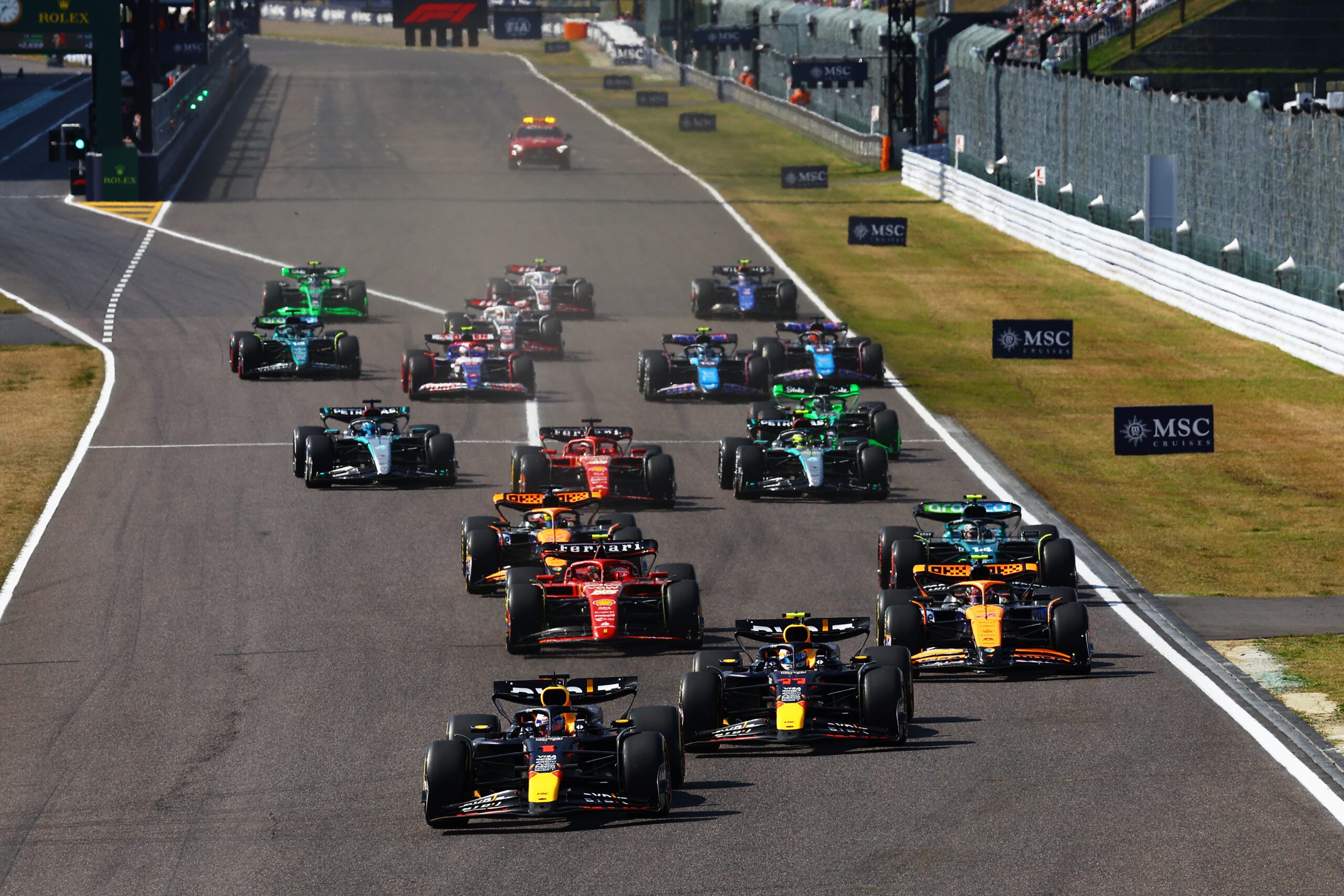 F1: Ganadores y perdedores del GP de Japón 2024