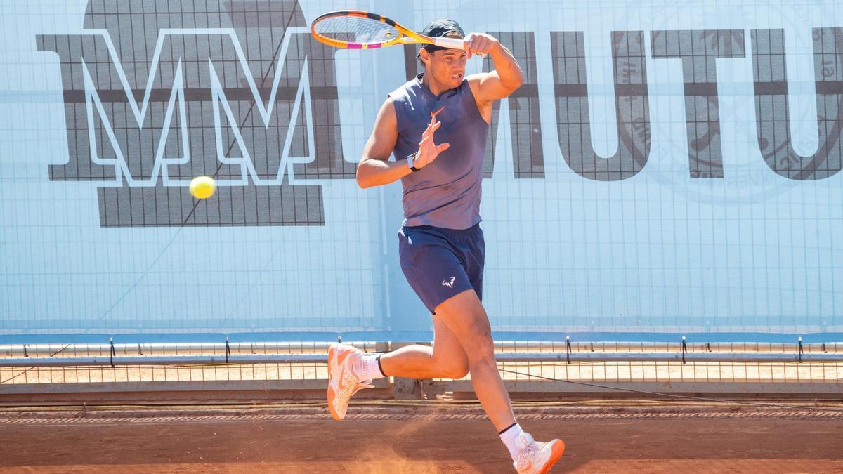 Rafael Nadal debuta mañana en el Mutua Madrid Open