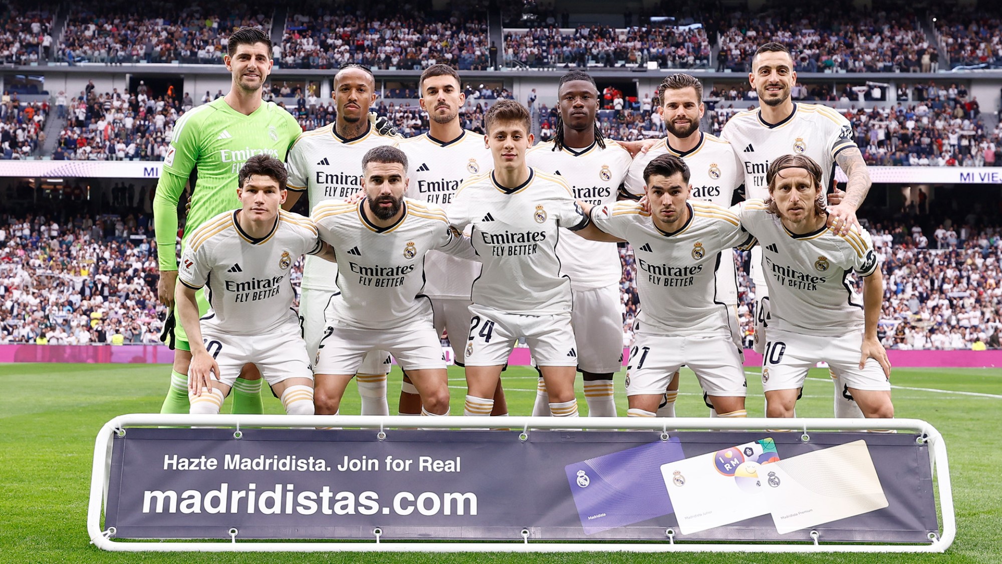 El Real Madrid conquistó La Liga este sábado.