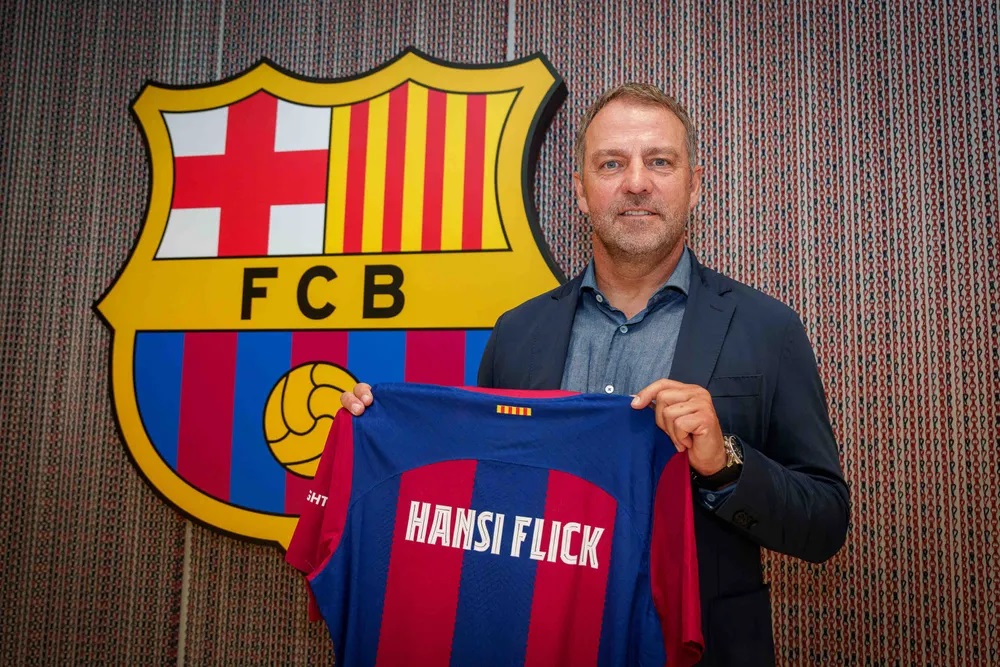 Flick es el nuevo entrenador del Barcelona