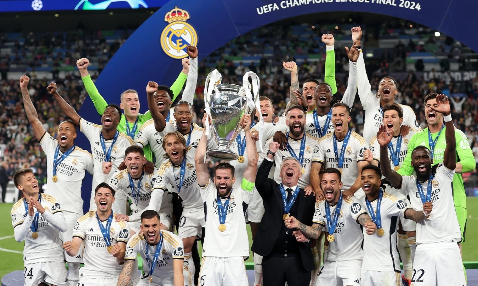 ¡Real Madrid alza la Champions League número 15!