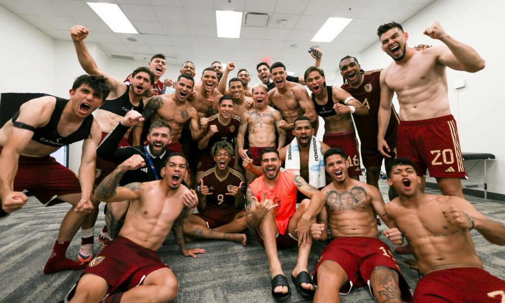 Venezuela avanzó a cuartos de final de Copa América. Foto: FVF.