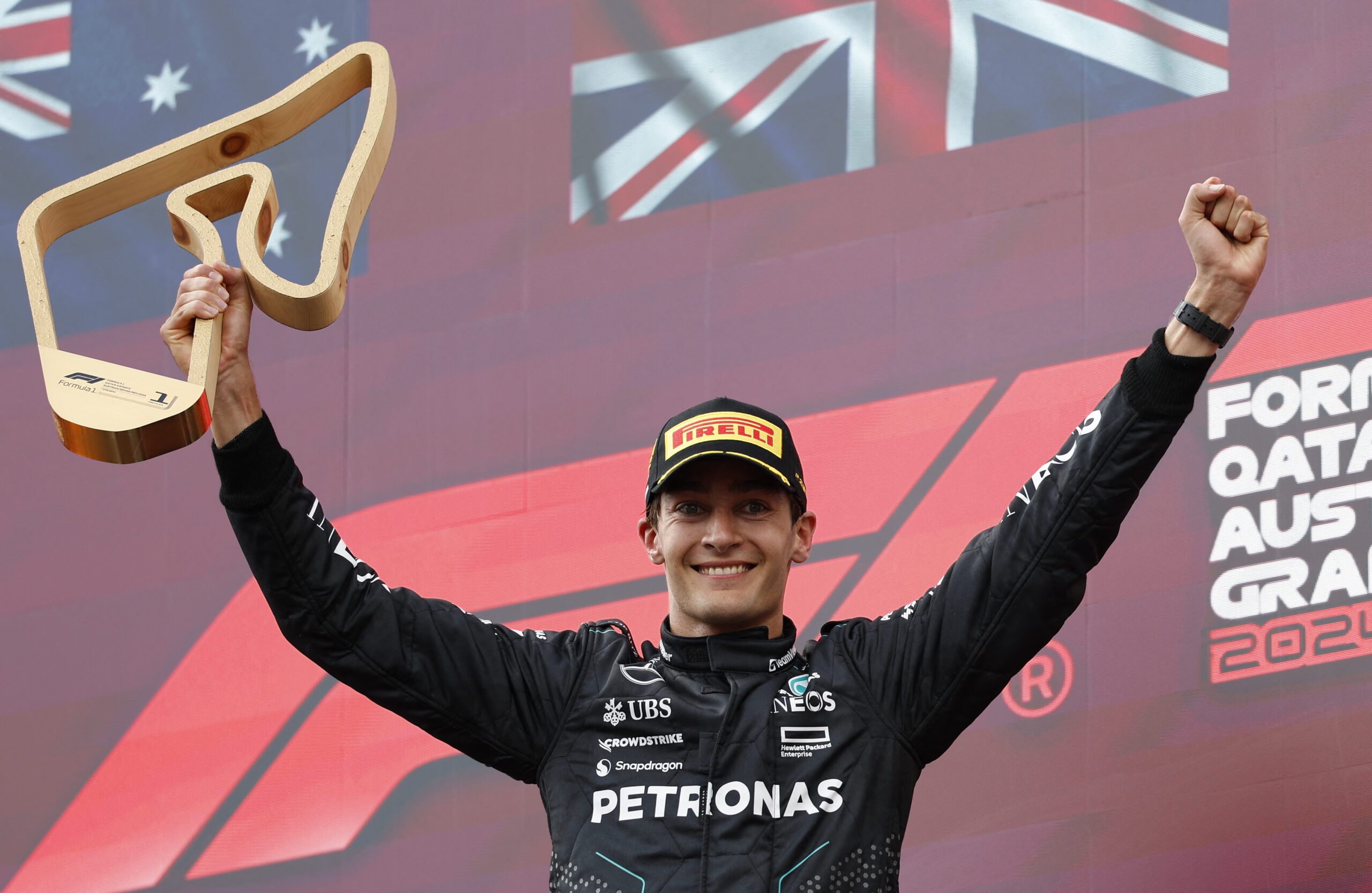 Russell gana el GP de Austria 2024 luego de choque entre Verstappen y Norris