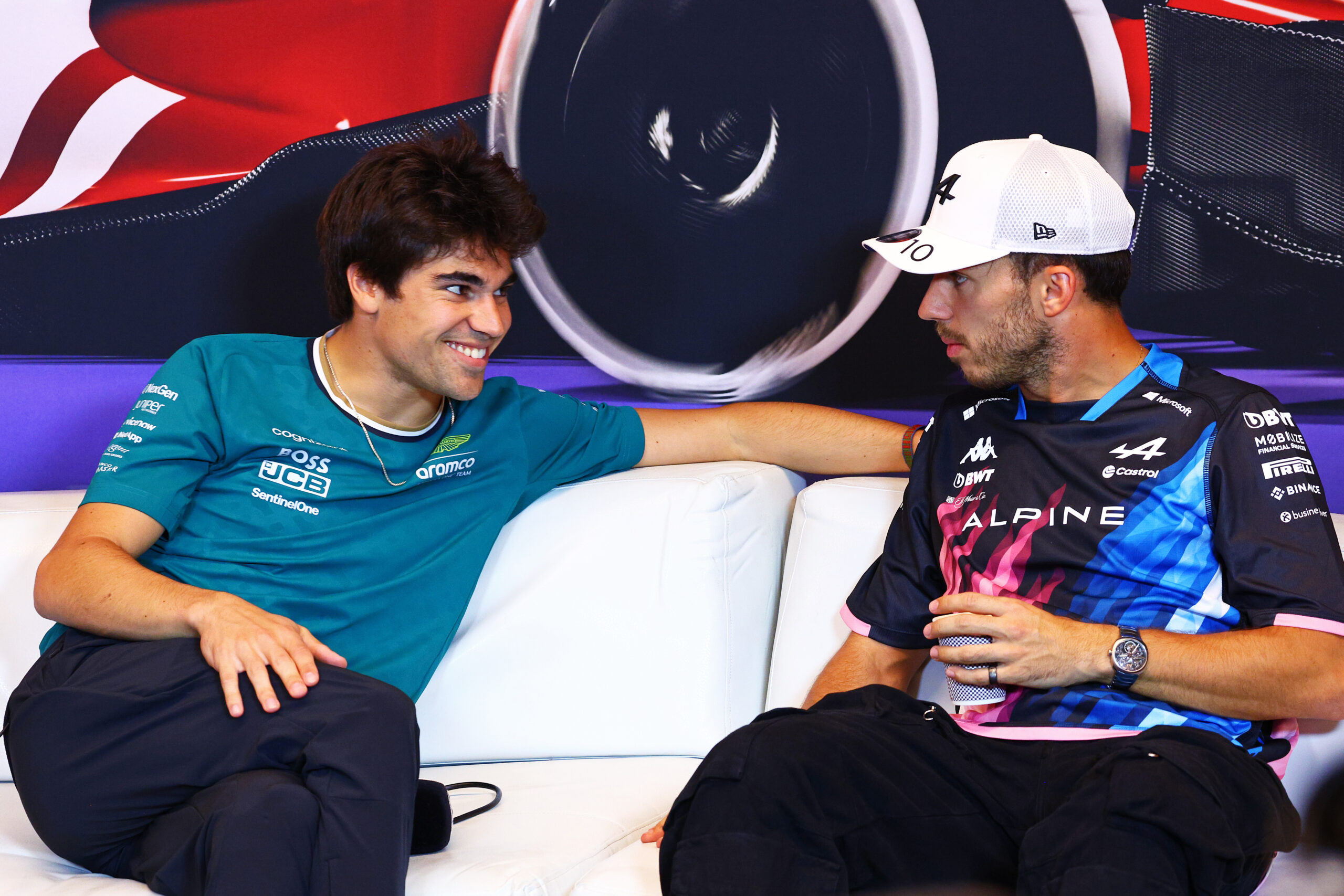 Lance Stroll y Pierre Gasly renuevan sus contratos para la temporada 2025 de la F1