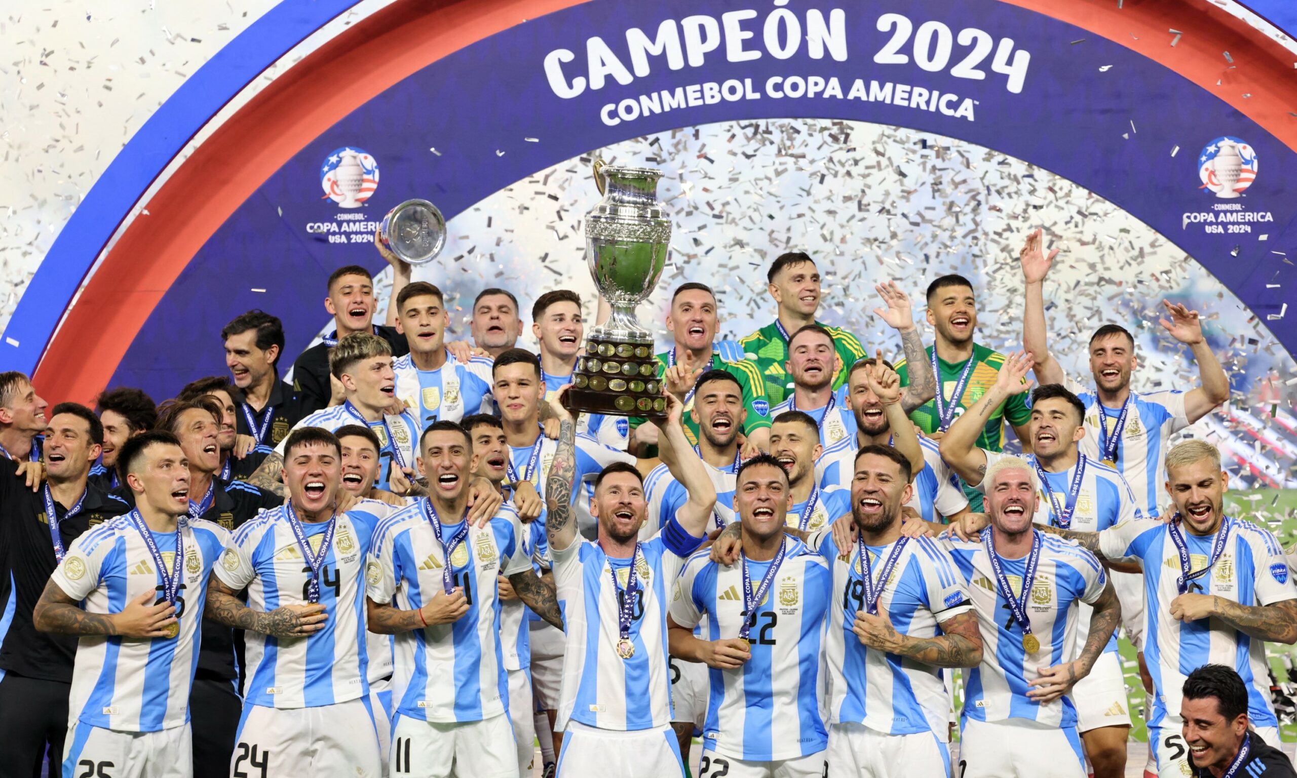 Argentina, campeona de la Copa América 2024.