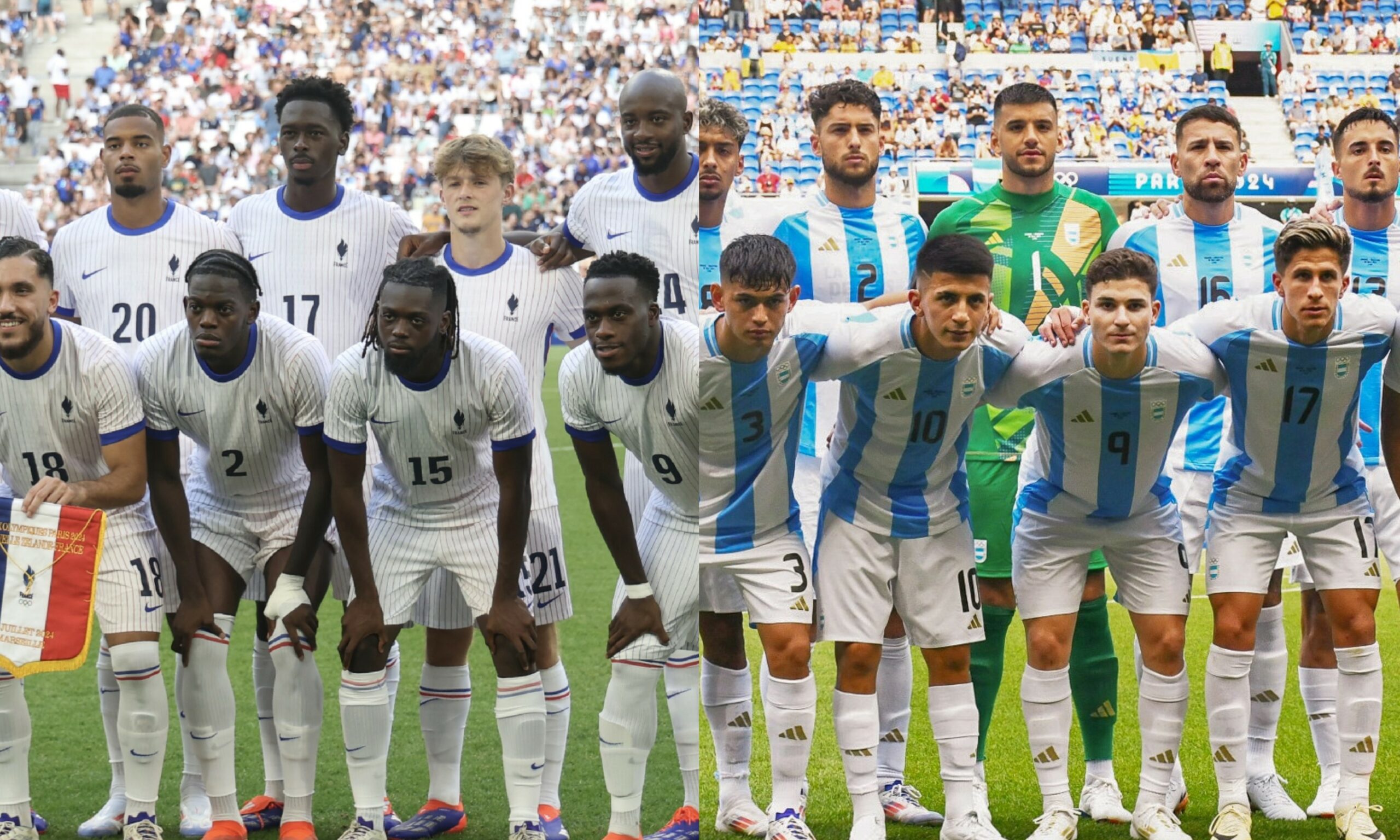 Juegos Olímpicos: Francia vs Argentina, batalla en cuartos de final