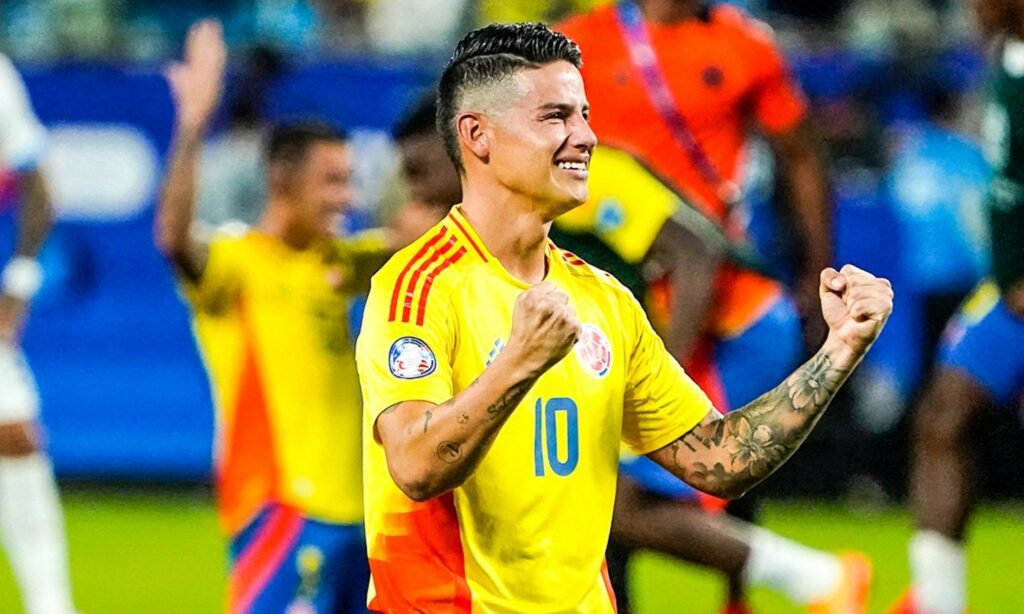 James Rodríguez logró un nuevo registro de asistencias en Copa América.