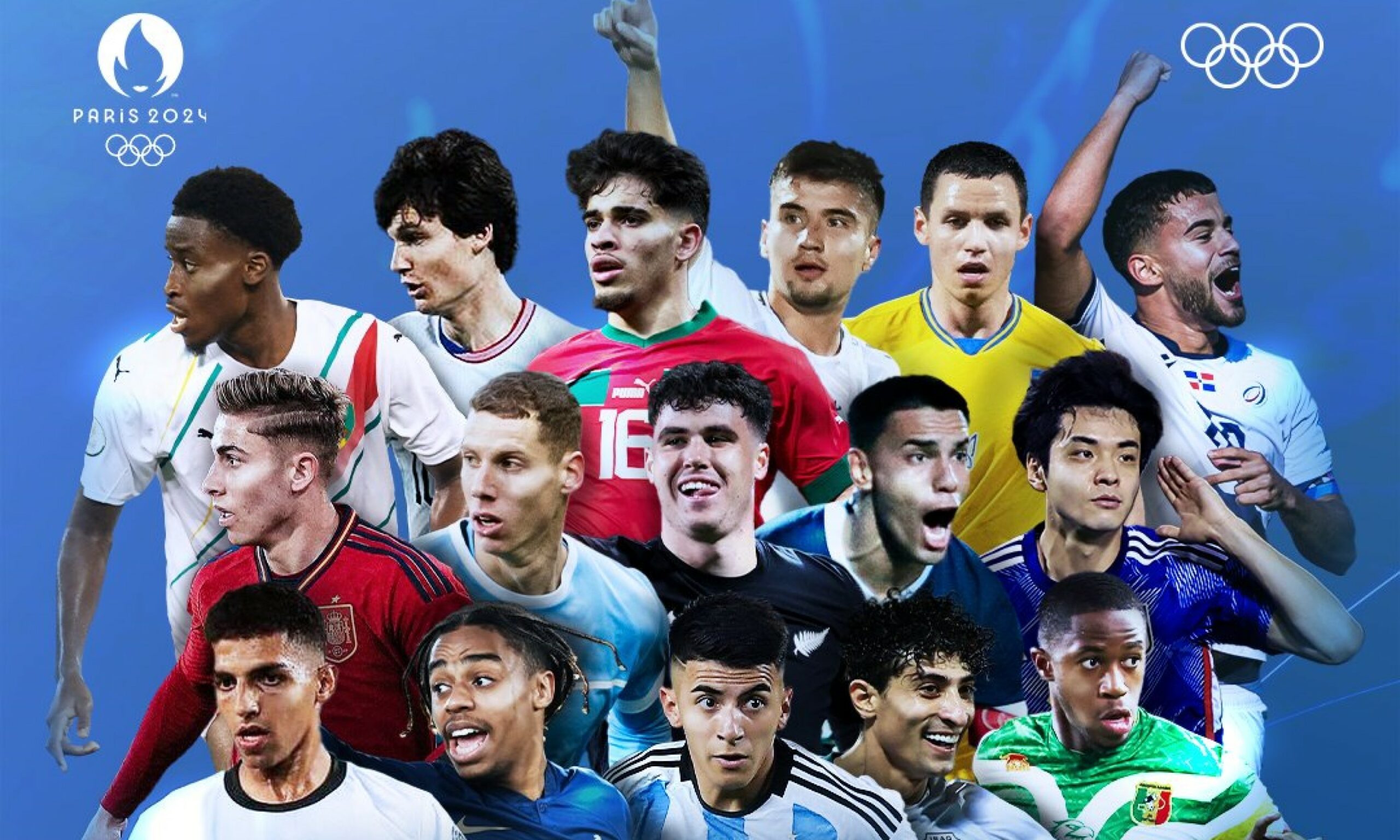 Fútbol masculino en los Juegos Olímpicos París 2024: calendario, figuras y más