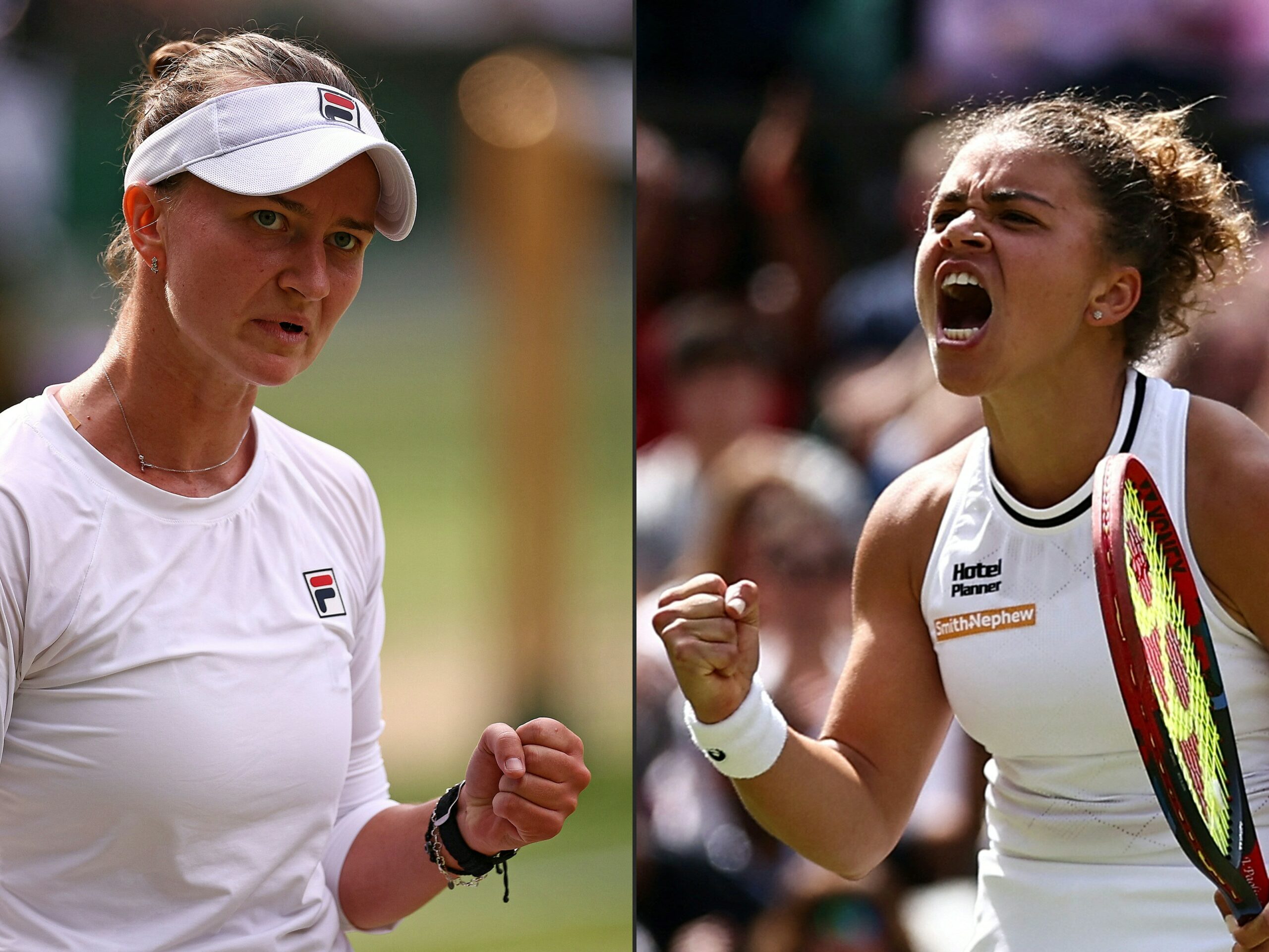 Paolini y Krejcikova lucharán por la gloria en la final de Wimbledon