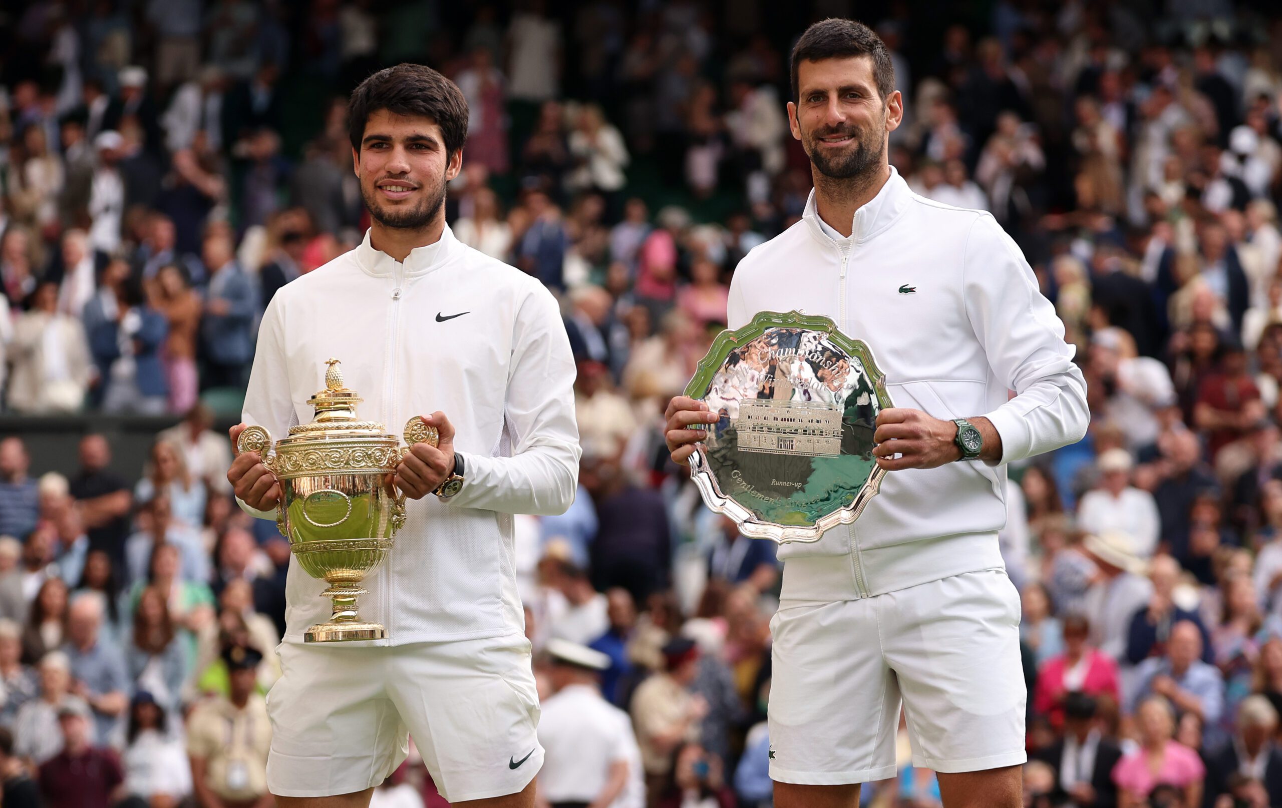 Djokovic va por la revancha ante Alcaraz en la final de Wimbledon