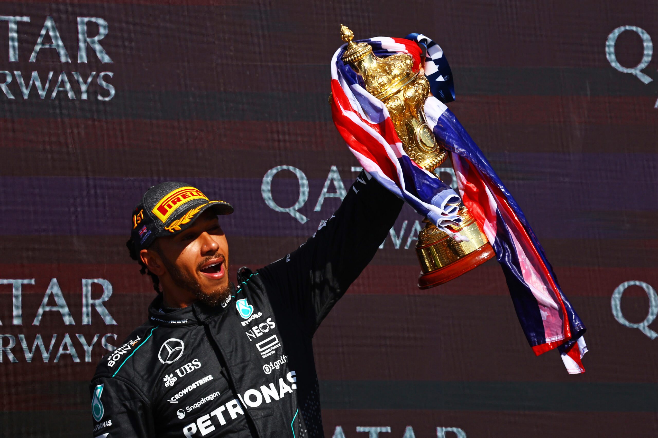 Sigue siendo el rey: Hamilton conquistó su 9na victoria en Silverstone