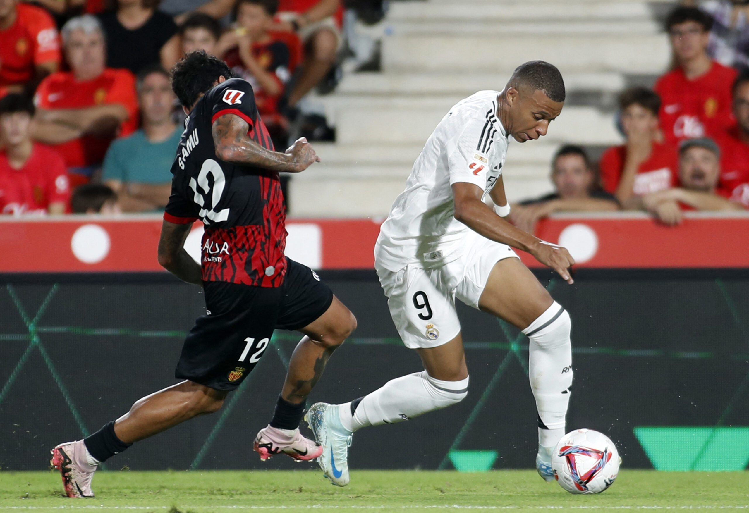 El Mallorca ‘arruina’ el debut de Mbappé en LaLiga con empate ante el Real Madrid